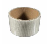 Sbyhbhyds Window Screen Kit Tape 2x80'' Strong Adhesive Fiberglass Covering Mesh Tape for Covering Window Door Tears Holes Screen Patch Kit (Grey Black White) Crack Wall (White, A)