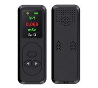 Sbyzm Nuclear Radiation Portable Handheld Geiger Counter, Household Nuclear Tester P Ray Radiation with For Beta X Gamma