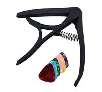Sbyzm Universal Aluminium Capo Acoustic Guitar Transposition Accessories Clips Clip Parts Transpose Guitar Ukulele W6N5