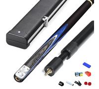 SBZIOJHDR 3/4 Billiard Cue Upgraded Chinese Black Eight Cue Snooker Cue 9.5MM10MM