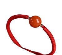 SBZIOJHDR Diamond bracelet Red Agate Bracelet Laughing Buddha Cord Adjustable Year of Tiger Amulet(Lucky bead)