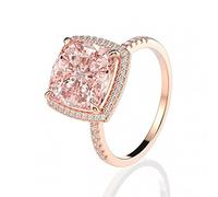 SBZIOJHDR Diamond Ring， 925 Moissanite Gemstone Diamond Wedding Engagement Ring Jewelry(7)