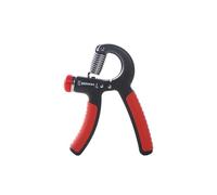 SBZIOJHDR Grip strength trainer, 5-60KG Hand Grip Exerciser Wrist Forearm Strength Adjustable Heavy Arm Carpal Power Expander(Red)