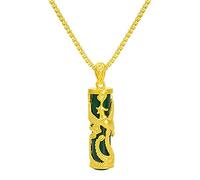 SBZIOJHDR jade pendant， Natural Hetian Jade Necklace Dragon Phoenix Pendant Charm Wealth Lucky