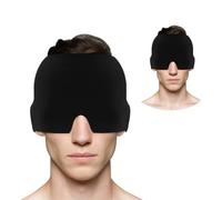 SBZIOJHDR Migraine cap, 2PCS Migraine Headache Relief Cap, Gel Cooling Eye Mask, Hot