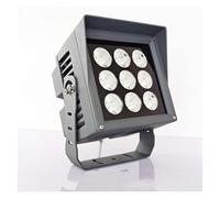 SBZIOJHDR Outdoor Lights， IP66,111V-240V Long Range 180° Rotation Spotlight, Villa Led Beam Landscape Projection Lights(Green,1200W(111 240V))