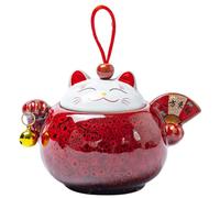 SBZIOJHDR pet urns for dogs ashes， Beautiful Tiny Keepsake Urns, Urn for Dog Ashes Cat Pet, Cremation, Memorial Gifts(Red,Medium)