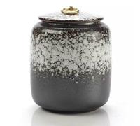 SBZIOJHDR pet urns for dogs ashes， Ceramic Memorial Ashes Urns Beautiful Mini Sharing Funeral Urn for Dog Cat Pet(White)