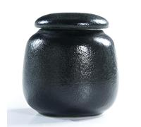 SBZIOJHDR pet urns for dogs ashes， Mini Funeral Ceramics Keepsake Urn for Dog Ash/Cat Ash/Birds(Black)
