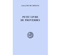 SC 436 PETIT LIVRE DE PROVERBES