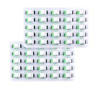 SC/APC Singlemode Keystone Jack Fiber Optic Coupler Adapter SM 50-Pack | ≤0.2dB IL, ≥50dB RL, 1200-1600nm, 1000+ Cycles, Zirconia Ceramic Sleeve, Panel/Wall Mount, CATV/FTTx