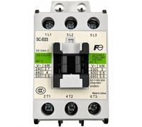 SC-E03H5-C SC-E03 SE12AA-C AC Contactor, 1 Pack, 100-110V 50Hz / 110-120V 60Hz Coil, 3-Pole IEC Magnetic Contactor, 12A AC-3, 20A AC-1 Ith, 690V Ui, DIN Rail/Panel Mount, Screw Terminals