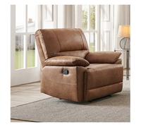 SC FURNITURE LIMITED Brown Fabric Reclining Armchair Monaco
