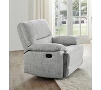 SC FURNITURE LIMITED Grey Fabric Reclining Armchair - Oxford