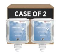SC Johnson Professional Clear Foam Refill Kit - Foaming Cleanser - Hand Wash For Sensitive Skin - Perfume Free - 2 Refill Catridges - 1 Litre - For Professional Use Only