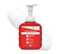 SC Johnson Professional Cutan Foam Hand Sanitiser Pump Bottle, 400 ml | Perfume-free, dye-free alcohol based foam in a 400 ml pump bottle for point of care and desks; ECARF skin tolerability seal