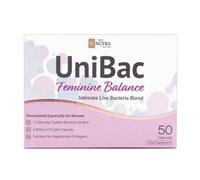 SC Nutra UniBac Feminine Balance Capsules 50 Capsules