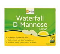 SC Nutra Waterfall D-Mannose Lemon - 50 x 1000mg Chewable Tablets