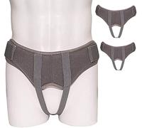 SC Pair Inguinal Hernia Support Truss Brace Belt | Single or Double Reducible Inguinal Ruptures | Removable Pressure Pads | Unisex | Pre/Post Surgery | Overstrain Exertion (Small - 30"-35" - 76-89cm)