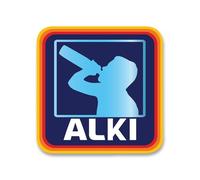 SC Products Alki Alcohol Coaster Funny Gifts for Men | Dad Grandad Coaster Mens Joke Presents | Funny Secret Santa Gifts for Men Stocking Fillers | Rude Secret Santa Gift Ideas Mens Stocking Fillers