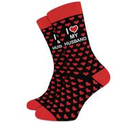 SC Products I Love My Socks Funny Gifts for Girlfriend Wife Gift for Her | Size 4-7 Cotton Valentines Socks Funny Gifts For Wife GF Christmas Presents For Girlfriend | GF Gift Presents for Her