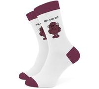 SC Products Mr Old Funny Socks | Size 6-12 Cotton Novelty Socks Funny Gifts for Men | Rude Secret Santa Gifts For Men Stocking Fillers | Christmas Presents For Dad Joke Presents for Grandad