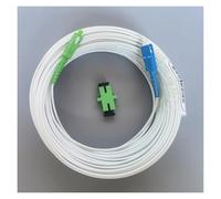 SC/-SC/UPC Fiber Optic Drop Extension Cable - 10-40 Meters, Single-Core Single Mode Simplex FTTH Indoor Patch Cord(40M)