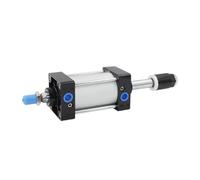 SC Series Air Pneumatic Cylinder 32-125mm Bore 25-500mm Stroke | Big thrust piston air cylinder for industrial automation and machinery(Stroke 75-50,Bore 50mm)