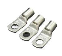 SC Type Wire Nose Terminal SC6 SC10 SC16 SC25 SC35 Copper Battery Block Lugs Hole ID 6 8 10 12mm Crimp Wire Connector(SC35-6,100 pieces)