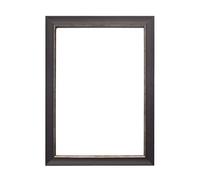 SC1 - Shabby Chic Vintage Range 25 mm Black Distressed Picture/Photo/Poster frame - With MDF Backing Board - Black Distressed - A4