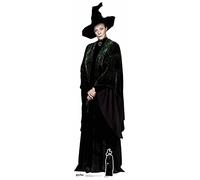 STAR CUTOUTS SC1084 Professor McGonagall Lifesize Cardboard Cutout-Harry Potter Party Theme 189 cm Tall, Regular