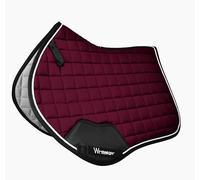 SC160 John Whitaker Club Close Contact Saddle Pad (Burgundy, Full)