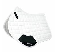 SC160 John Whitaker Club Close Contact Saddle Pad (White, Full)
