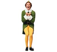 SC1659 Star Cutouts Buddy The Elf Small Cardboard Cutout Christmas Decoration 88cm Tall