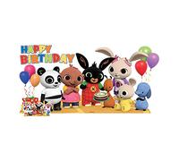 SC4117 Bing Birthday Party Large Group Cardboard Cutout with Sula, Flop and Friends: Great for parties, decorations, and gifts
