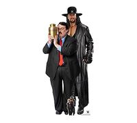 SC4161 The Undertaker and Paul Bearer WWE Lifesize Cardboard Cutout With Mini