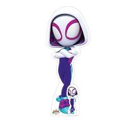 SC4343 Star Cutouts Ghost Spider - Spidey and His Amazing Friends - Cardboard Cutout - Ideal for Spiderman Birthdays, Parties, Decorations, and Gifts