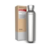 SC7 ZODA Stainless Steel Drinking Bottle, 1 Litre, Compatible with Sodastream DUO, Dishwasher Safe, Replacement Bottle for Soda Water Carbonator