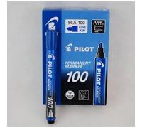 Sca-100 Permanent Blue Marker (12 Pcs) Pilot