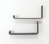 Scaffold Board Shelf Brackets Industrial Rustic Bracket x 2 Heavy Duty Made in The UK Including Fixings