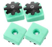 Scaffold Feet Covers Floor Protection for Plastic Stool Green 4pcs