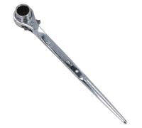 Scaffold Spanner Ratcheting Podger 2 Way Bi-Hex Ratchet 19mm and 21mm Scaffolders