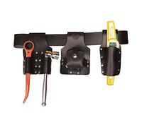 Scaffold Tool Belt Set with Tools - Premium Black Leather - Made in UK - Connell of Sheffield