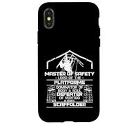 Scaffolder Master Safety Lord Scaffolding Platforms Case for iPhone X/XS