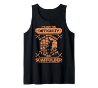 Scaffolder Scaffold Builder Mentoring Scaffolding Worker Tank Top