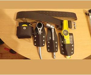 SCAFFOLDING LEATHER BELT WITH TOOL SET