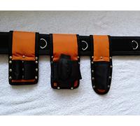 Scaffolding Orange Visible Nylon Padded Tool Belt with Mobile Holder