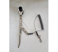 Scaffolding Ratchet Spanners Tools 19&21,17&21,19&24 mm with BBI Safety Tools Lanyard (1921+Lanyard)