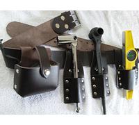 Scaffolding Thick Brown Leather Toolset belt with Top Quality Tool set