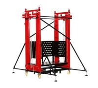 Scaffolding Tower Heavy Duty Folding Load Lift for Home Construction and Decoration, Portable Climbing Scaffold Platform for Reliable Support and Efficiency